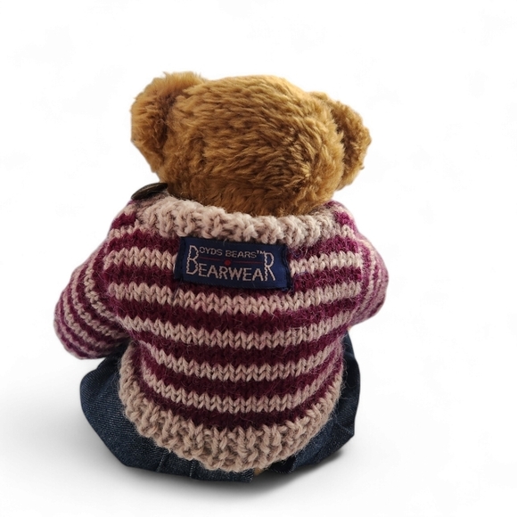 Vintage Boyds Bear Eddie Bean Bauer Patriotic Americana Collectibles Display - Picture 3 of 8